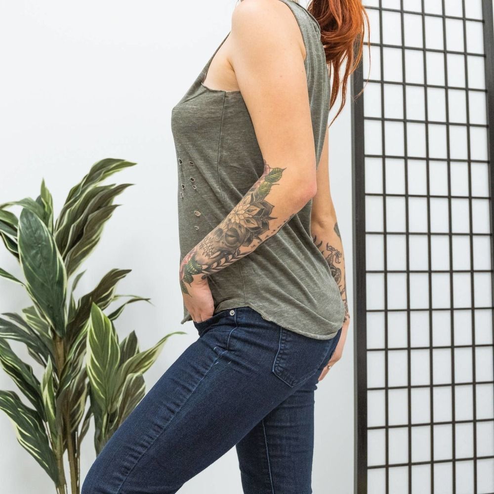 Grayson Threads Distressed Graphic Tank - Picture 4 of 6